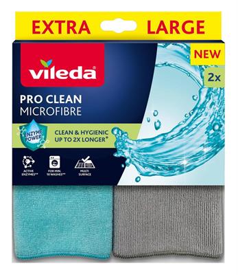 VILEDA PANNO MICROFIBRA PROCLEAN 2PZ.179229