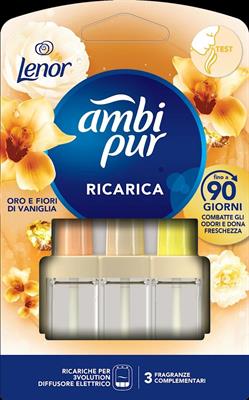 AMBIPUR 3VOLUTION RICARICA LEN.ORO FIORI VANIG.20ML