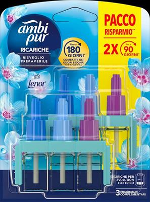 AMBIPUR 3VOLUTION RICARICA BIPACCO LENOR RISV.PRIMAV. 20MLX2