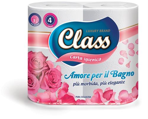 CLASS IGIENICA 4 ROTOLI 3 VELI IC423C
