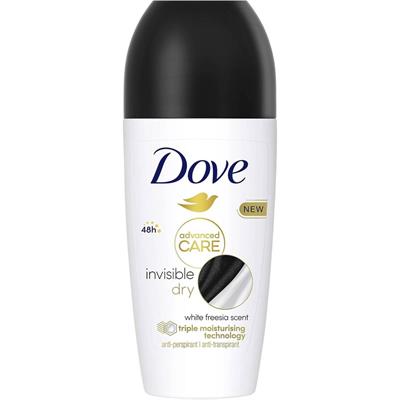 DOVE DEOD.ADVANCED ROLL-ON INVISIBLE DRY 50ML