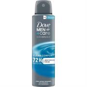 DOVE DEOD.ADVANCED SPRAY MEN CARE CLEAN COMFORT 150ML