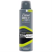 DOVE DEOD.ADVANCED SPRAY MEN CARE SPORT FRESH 150ML