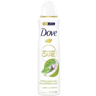 DOVE DEOD.ADVANCED SPRAY MATCHA&GREEN TEA 150ML