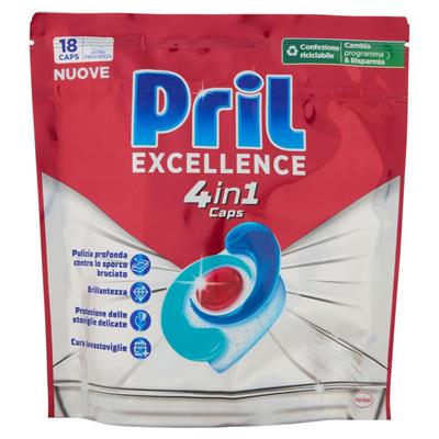 PRIL EXCELLANCE 4 IN 1 18 CAPS