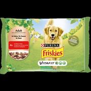 FRISKIES BOCCONI IN SALSA POLLO E CAROTE 4X85G
