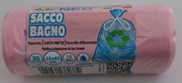 NEC SACCO BAGNO HD ROSA 35X45 15LT 30PZ
