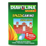 DIAVOLINA SPAZZACAMINO 5 BUSTINE X 50GR. 6PZ
