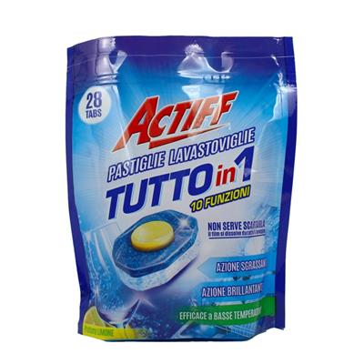 ACTIFF PASTIGLIE LAVASTOVIGLIE TAB IN TAB 28X17G