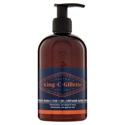 GILLETTE KING C.DETERG BARBA E VISO 350ML