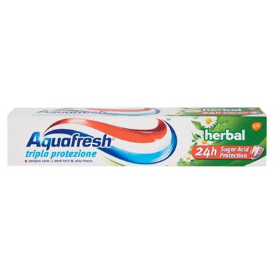 AQUAFRESH DENTIFRICIO HERBAL 75ML