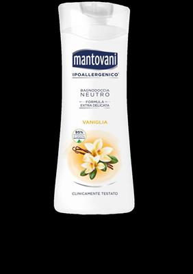 MANTOVANI BAGNOSCHIUMA VANIGLIA DERMO+CREMA FLUIDA 400ML + 100 M