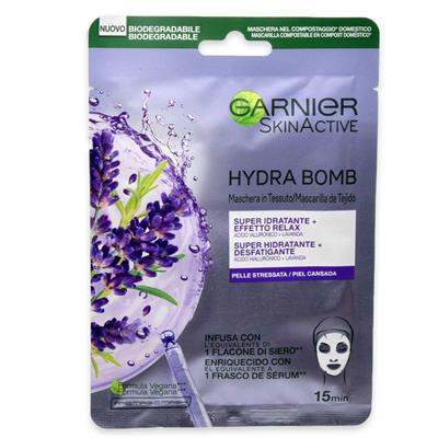 GARNIER HYDRA BOMB MASCHERA TESSUTO LAVANDA 35 GR