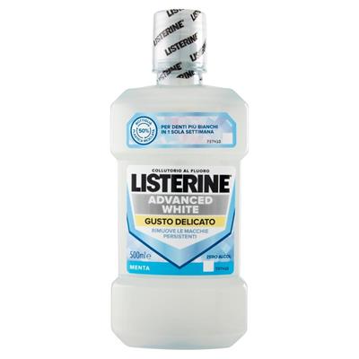 LISTERINE ADVANCED WHITE GUSTO DELICATO  500ML