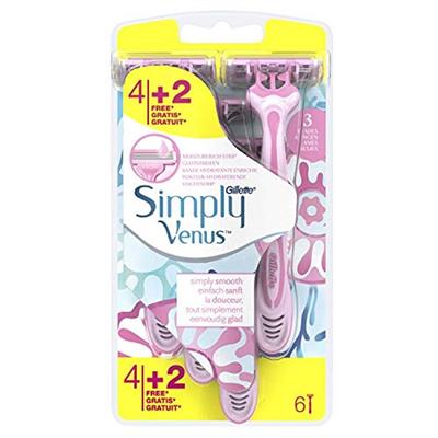 GILLETTE VENUS U&G SIMPLY3 X4+2 X6PZ