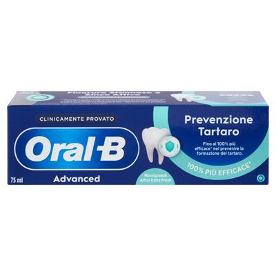 ORAL B ADV PREVENZ.TARTARO MICROGRANULI ATT.EX.FRESH 75ML
