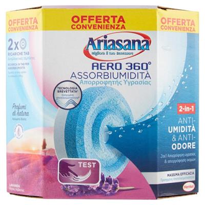 ARIASANA POWER TAB RICAR.360 LAVANDA 2PZ