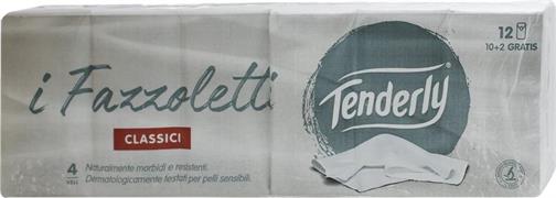 TENDERLY FAZZOLETTI COMFORT 12 PZ 4 VELI