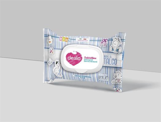 DEALO SALVIETTINE IGIEN.KIDS 20PZ.TALCO