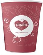 DEALO BICCHIERI CARTA 50PZ ROSSO 200ML