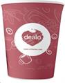 DEALO BICCHIERI CARTA 50PZ ROSSO 200ML