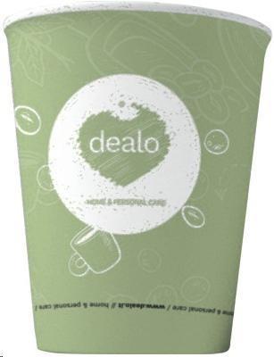 DEALO BICCHIERI CARTA VERDE 200ML