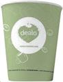 DEALO BICCHIERI CARTA VERDE 200ML