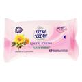 FRESH&CLEAN SALVIETTA POCKET INTIMA ROSA CALENDULA 12PZ