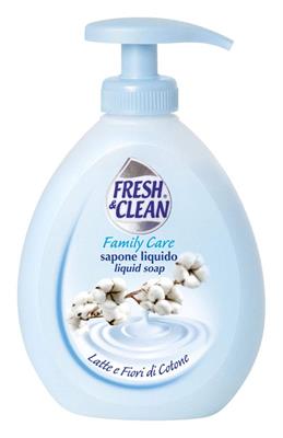 FRESH&CLEAN FAMILY CARE SAP.LIQ.LATTE E FIORI DI COTONE ML 300