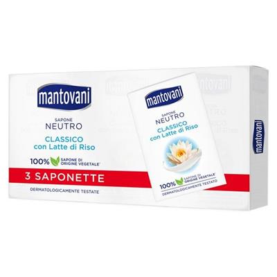 MANTOVANI SAPONE SOLIDO CLASSICO TRIS 90GR X 3