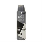 DOVE DEOD.ADVANCED SPRAY MEN CARE INVISIBLE DRY 150ML