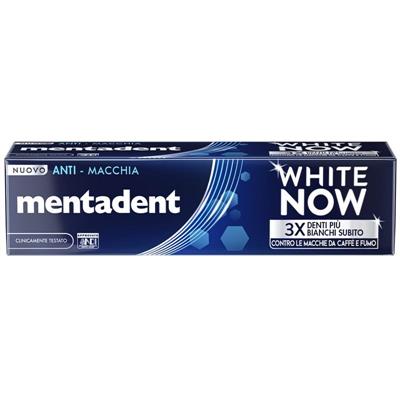 MENTADENT DENTIFRICIO WHITE NOW ANTIMACCHIA 75ML