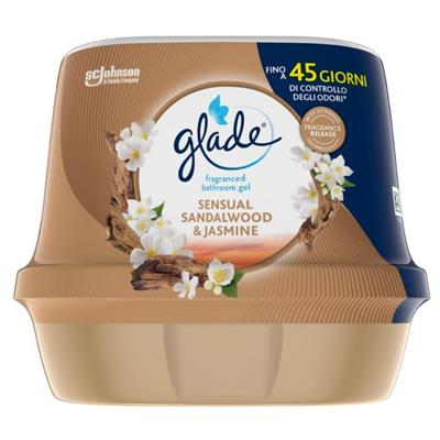 GLADE FRESH GEL BAGNO SANDALWOOD&JASMIN 180GR