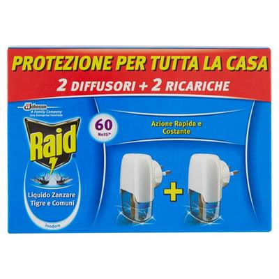RAID LIQUIDO ELETTRICO PROMO PACK  2B+2R