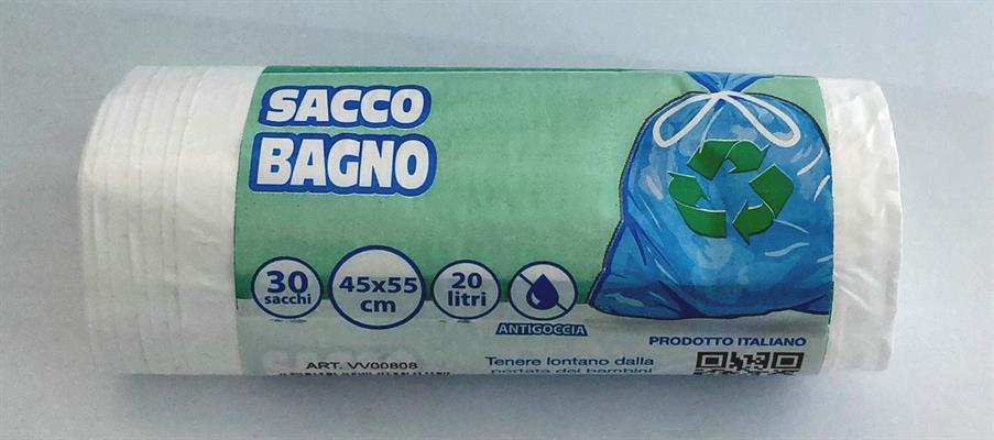 NEC SACCO BAGNO HD BIANCO 45X55 20LT 30PZ