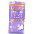LINES IDEA ASSORBENTI SOTTILE RIPIEGATI ALI X12